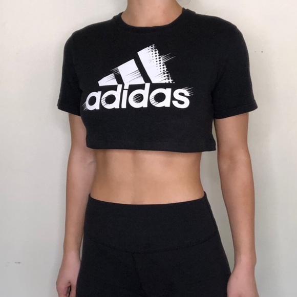 adidas cropped shirt